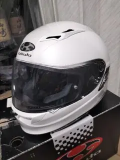 OGK Kabuto ASAGI ジェットヘルメット ホワイト カブト アサギ - メルカリ