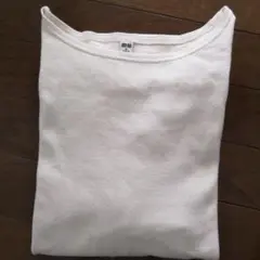 UNIQLO ホワイト 長袖カットソー M