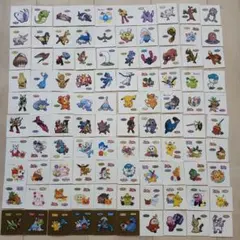 ポケモンパンシールデコキャラシール まとめ売り