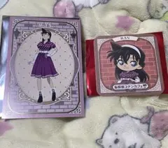 名探偵コナン　毛利蘭　コナンカフェ　ポストカード