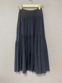 Herlipto High-Waist Tiered Long Skirt