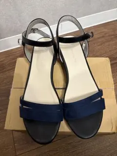 WA Oriental Traffic ストラップサンダル ネイビー LLサイズ