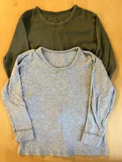 長袖 肌着 2枚セット 130