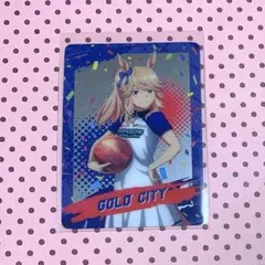 ウマ娘 シンデレラグレイ ラウンドワン コラボ メタルカード ゴールドシチー
