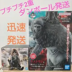 進撃の巨人 一番くじ ラストワン賞 C賞 合計2個セット