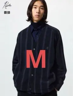 未使用　新品　タグ付 UNIQLO×Needles フリースカーディガン M 黒