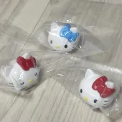 ハローキティ ガチャガチャ 喜怒哀楽ファッションリング コレクション3個セット