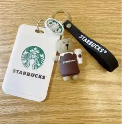 匿名配送　べアリスタ　キーホルダー　ストラップ　定期入れ　カードケース