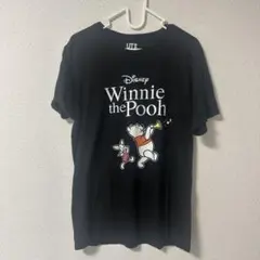 Disney Winnie the Pooh Tシャツ M ブラック