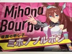 ウマ娘 クリア ビジュアル ポスター ミホノブルボン