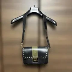 MICHAEL KORS ブラックショルダーバッグ