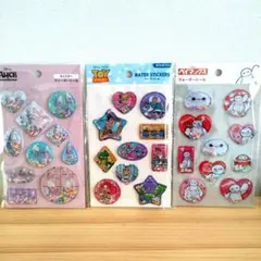 ウォーターシール　トイ・ストーリー　ベイマックス　オイスター　セリア