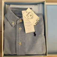 Ralph Lauren ブルー　ボタンダウンシャツ