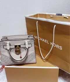 美品 Michael Kors MK ハンドバッグ 2way ショルダーバッグ