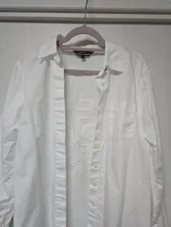 TOMMY HILFIGER ホワイト 長袖シャツ 刺繍 サイズ4