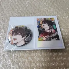 にじさんじ　誕生日グッズ2024 佐伯イッテツ　缶バッジ&チェキ風カード