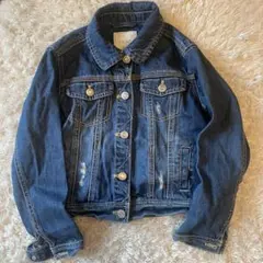 ほぼ未使用☆ネクスト　next ダークブルー デニムジャケット　130 8yrs