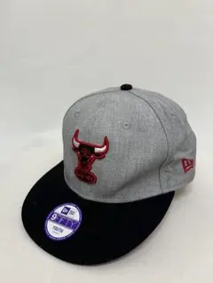【NEW ERA】シカゴ・ブルズ キャップ グレー/ブラックのサムネイル
