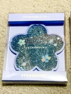 STARBUCKS さくら2026コースター ブルー