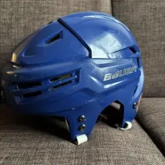 BAUER REAKTアイスホッケーヘルメット 青