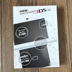 Nintendo 任天堂 3DS LL パールホワイト ACアダプター付き