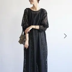 ▷▶LEPSIM(2WAY レースロングワンピース/181174)