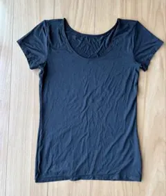 TOPVALU PEACE FIT 半袖インナー ブラック Lサイズのサムネイル