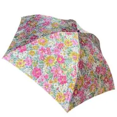 花柄 折りたたみ傘 レトロ　レディース　雨傘　小物