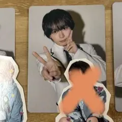 なにわ男子 HARDWORK 特典　大西流星 トレカ のみ