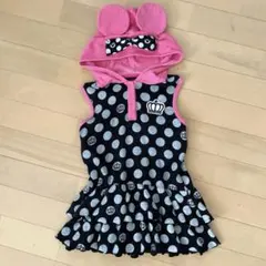 BABY DOLL フード付きワンピース 110cm