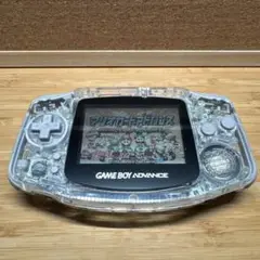 ゲームボーイアドバンス クリア　外装新品　メンテナンス済