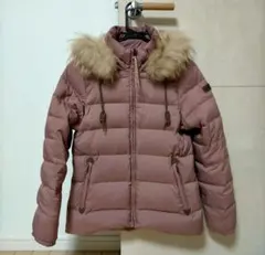 【AIGLE】ダウンジャケット ファー付き