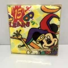 東京ディズニーランド 15周年記念 ハンドタオル ミッキー