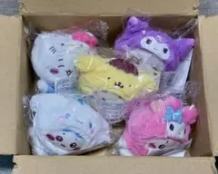 ちいかわ　サンリオキャラクターズ　マスコット　ハチワレ　うさぎ　5点セット