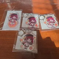 勝利の女神NIKKE KAKAOFRIENDS店舗限定アクリルキーホルダー全4種