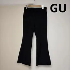 う*★様 GU ブラック フレアパンツ M
