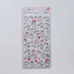 Chiikawa ちいかわらんど ボンボンドロップシール ステッカー ハチワレ