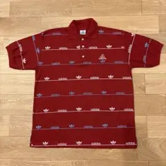み*ん様 激安 adidas メンズウェア ポロシャツ ヴィンテージ トレフォイ