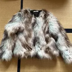 GRL フェイクファーコート ミックスカラーのサムネイル