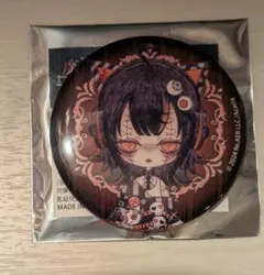 魔法少女ノ魔女裁判 人形化グリッター缶バッチ 紫藤アリサ まのさば