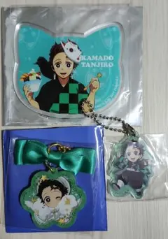 鬼滅の刃 クリスマス 2024 キーホルダー ナンジャタウン 竈門炭治郎 他