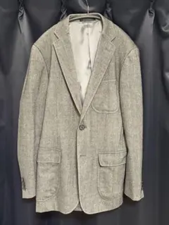 グリーンレーベルリラクシング　テーラードジャケット　44サイズ　グレー