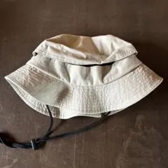 ライトベージュ アウトドアハット