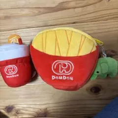 ドムドムハンバーガー マスコットキーチェーン 2種セット　　E
