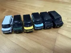 スペーシアギアミニカー6台セット