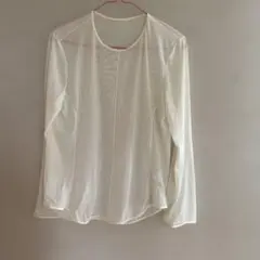 UNIQLO Mame Kuroguchi XL ホワイト長袖シャツ