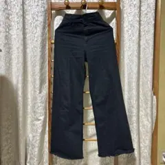 ZARA ブラックブーツカットデニム EUR34