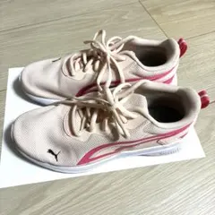 PUMA ピンク スニーカー　23cm オールデイアクティブ　386269