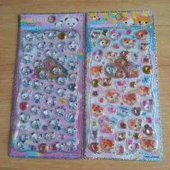 ジュエルプチドロップ・もちもちぱんだ、ハムハムcafe２枚セット