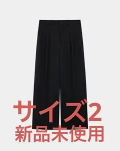 MARKAWARE ツータックワイドスラックス 3 ウールトロピカル - メルカリ